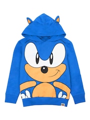 Vanilla Underground Blue Sonic 100% Cotton Gaming Hoodie - Image 1 of 5