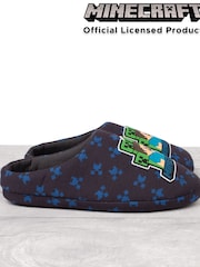 Vanilla Underground Blue Minecraft Winter Slippers - Image 5 of 5