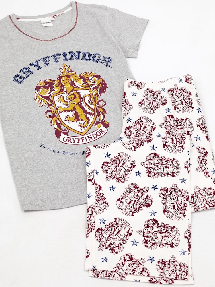 Vanilla Underground Grey Harry Potter Long Leg Pyjamas Set - Image 4 of 6