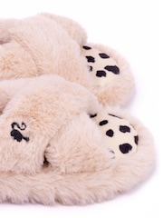 Vanilla Underground Pink Barbie Fluffy Womens Slippers - Image 5 of 5