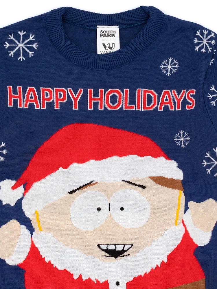 Bleu South Park - Vanilla Underground Pull de Noël homme - Image 5 of 6