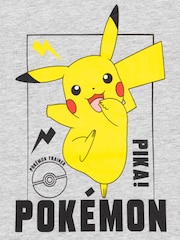 Vanilla Underground Grey Kids Pokemon 100% Cotton T-Shirt - Image 5 of 5