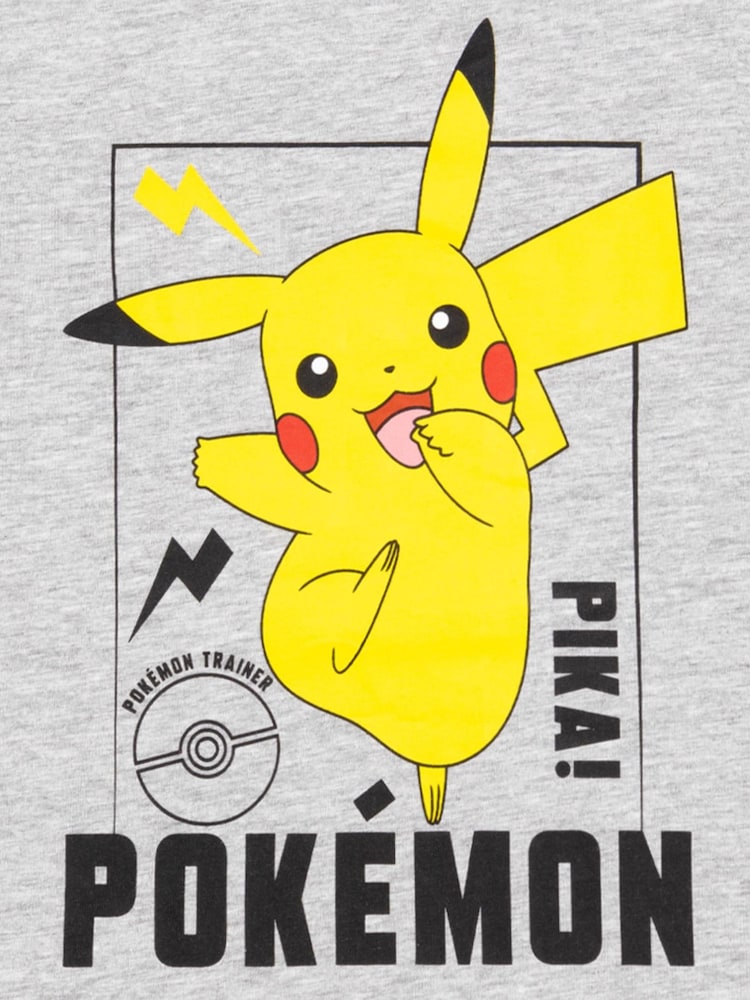 Vanilla Underground Grey Kids Pokemon 100% Cotton T-Shirt - Image 5 of 5