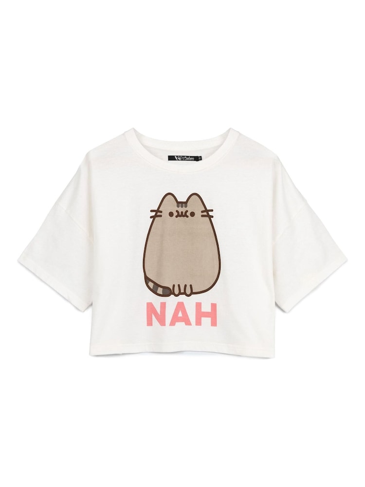Vanilla Underground White Pusheen Long Leg Pyjamas Set - Image 2 of 4