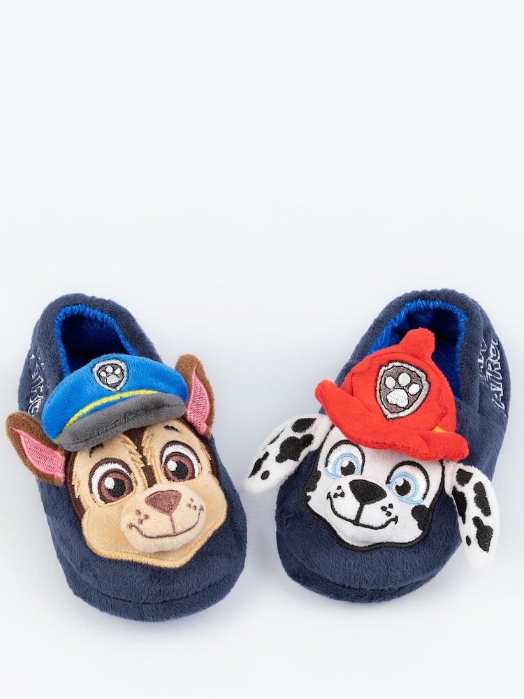 Vanilla Underground Blue Girls Paw Patrol Slippers - Image 4 of 5