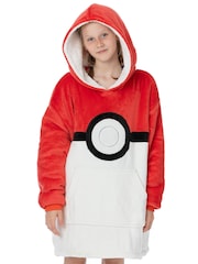 Vanilla Underground Red Pokemon All-Over Print Blanket Hoodie - Image 1 of 6