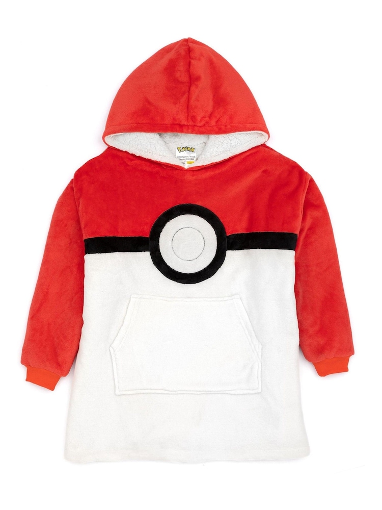 Vanilla Underground Red Pokemon All-Over Print Blanket Hoodie - Image 5 of 6