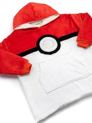 Vanilla Underground Red Pokemon All-Over Print Blanket Hoodie - Image 6 of 6