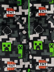 Vanilla Underground Black Minecraft Fleece All-In-One - Image 3 of 5