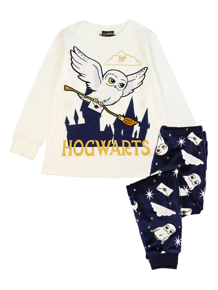 Vanilla Underground White Harry Potter Long Leg Pyjamas - Image 2 of 6