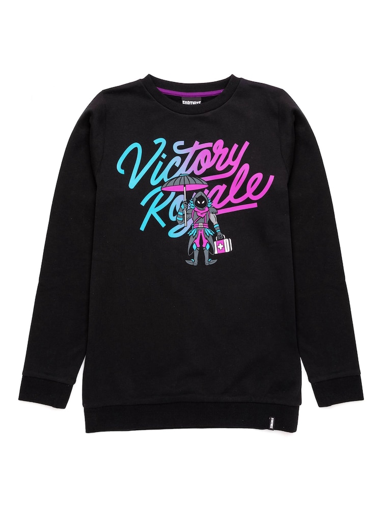 Vanilla Underground Black Boys Victory Royale Sweatshirt - Image 2 of 6