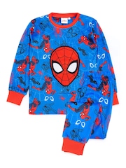 Vanilla Underground Blue Spider-Man Kids Pokemon Long Leg Pyjamas Set - Image 1 of 6