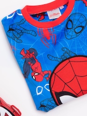 Vanilla Underground Blue Spider-Man Kids Pokemon Long Leg Pyjamas Set - Image 5 of 6