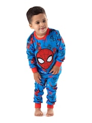 Vanilla Underground Blue Spider-Man Kids Pokemon Long Leg Pyjamas Set - Image 6 of 6