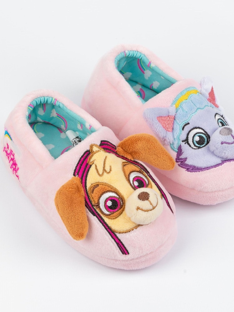 Vanilla Underground Pink Girls Paw Patrol Slippers - Image 2 of 4