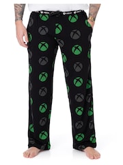 Vanilla Underground Mens Xbox 100% Cotton Lounge Trousers - Image 1 of 6