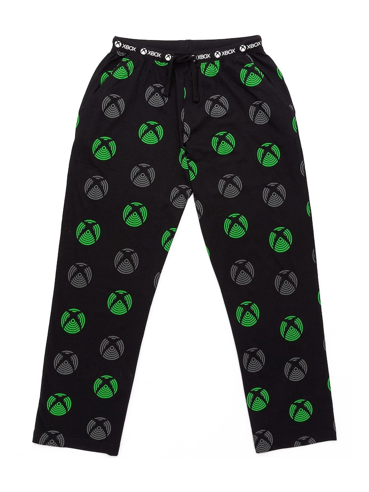 Vanilla Underground Mens Xbox 100% Cotton Lounge Trousers - Image 2 of 6