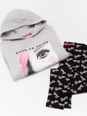 Vanilla Underground Grey Barbie Girls Hoodie And Leggings - Image 3 of 6