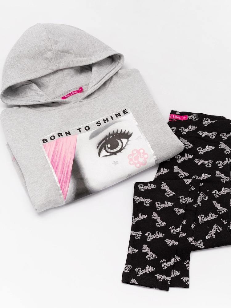 Vanilla Underground Grey Barbie Girls Hoodie And Leggings - Image 3 of 6