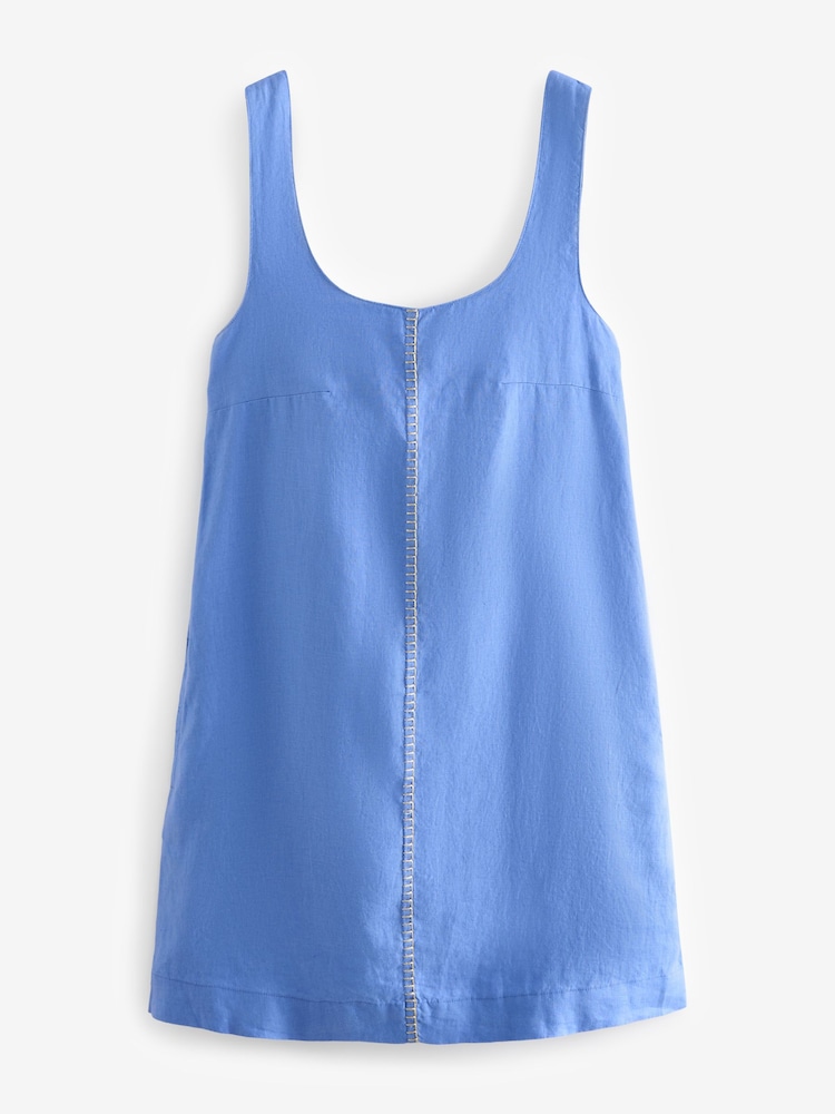 chinese dress ladies Emma Shirt Dress - Linen