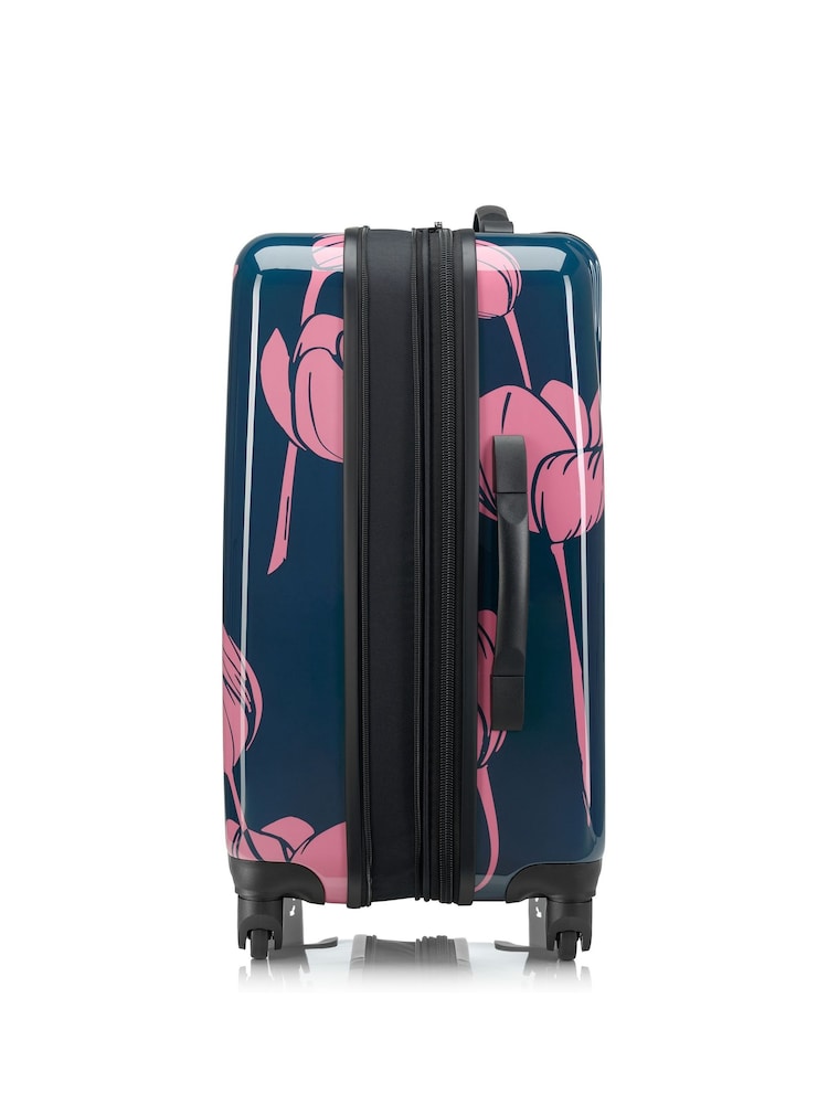 Tripp Blue Tulip Print Medium 66cm Suitcase - Image 2 of 5