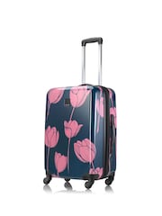 Tripp Blue Tulip Print Medium 66cm Suitcase - Image 4 of 5