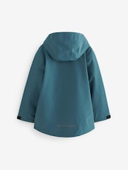 Blue Waterproof Fleece Hooded Lined Coat (3-16yrs) - Image 2 of 7