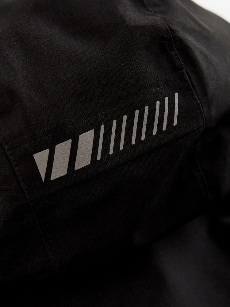 Black Heavyweight Waterproof Jacket (3-16yrs) - Image 14 of 14