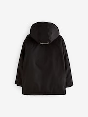 Black Heavyweight Waterproof Jacket (3-16yrs) - Image 8 of 14