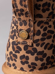 Lakeland Leather Brown Ladies Sheepskin Mini Boot Slippers - Image 6 of 6