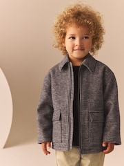 Brown Check Borg Lined Jacket (3mths-7yrs) - Image 1 of 9
