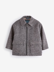 Brown Check Borg Lined Jacket (3mths-7yrs) - Image 5 of 9