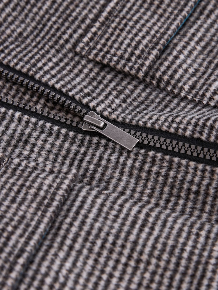 Brown Check Borg Lined Jacket (3mths-7yrs) - Image 9 of 9