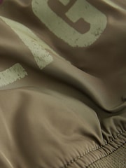 Khaki Green Badged Bomber Jacket with Jersey Hood (3mths-7yrs) - Image 13 of 13