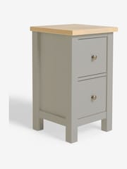 Dove Grey Malvern Paint Effect Set of 2 Bedside Table - Image 9 of 10