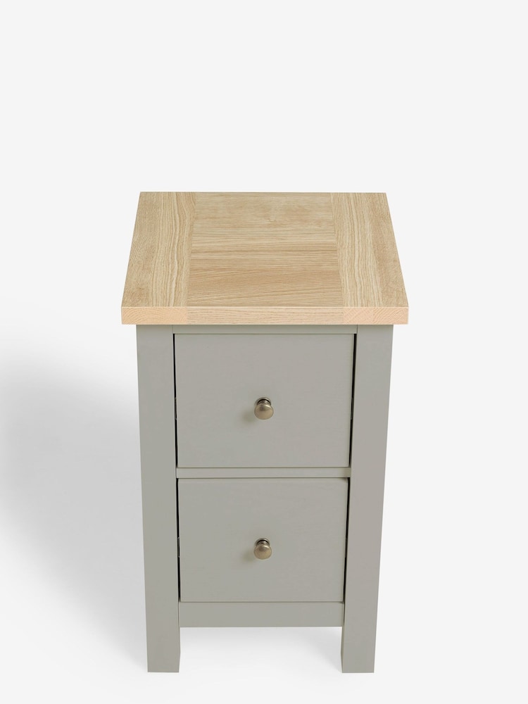 Dove Grey Malvern Paint Effect Set of 2 Bedside Table - Image 10 of 10