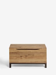 Dark Natural Bronx Oak Effect Medium Blanket Box - Image 7 of 10