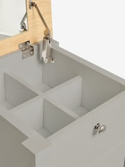 Dove Grey Malvern Paint Effect 5 Drawer Chest of Drawers - Image 7 of 12