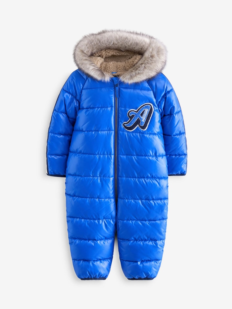 Cobalt Blue Snowsuit (3mths-7yrs) - Image 6 of 8