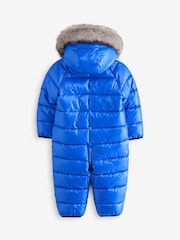 Cobalt Blue Snowsuit (3mths-7yrs) - Image 7 of 8