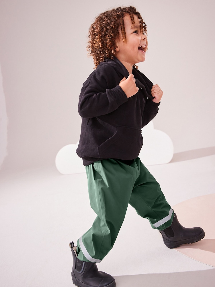 Khaki Green Waterproof Trousers (9mths-10yrs) - Image 3 of 7