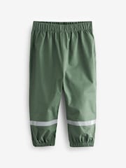 Khaki Green Waterproof Trousers (9mths-10yrs) - Image 4 of 7