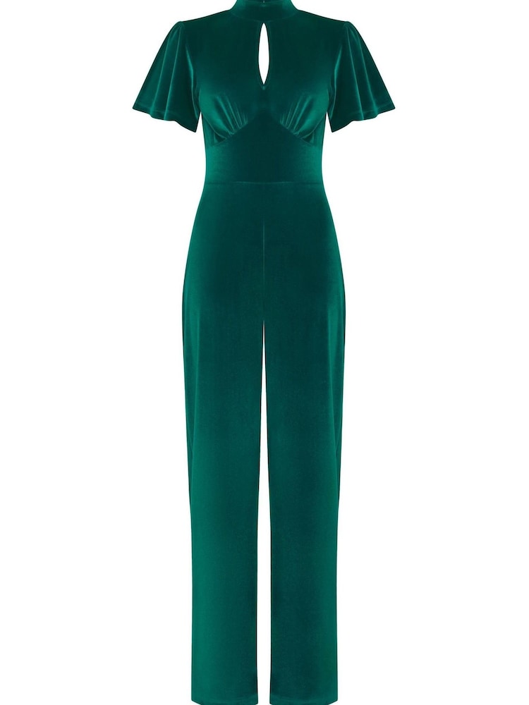 Joe Browns Green Perfection Velour Jumpsuit - Image 7 of 7