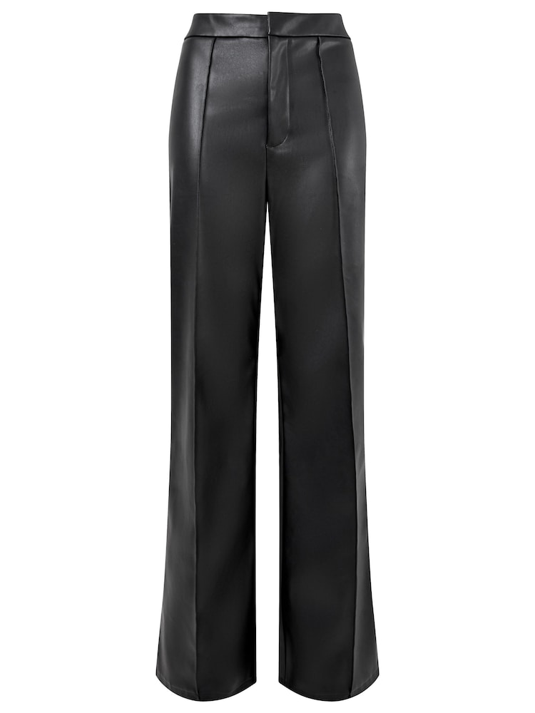 Joe Browns Black Perfect PU Trousers - Image 5 of 5