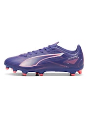 Пурпурный - Футбольные бутсы Puma Adults Ultra 5 Play Firm Ground - Image 2 of 6