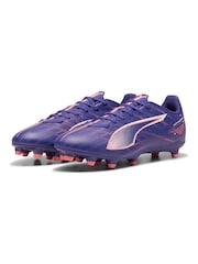 Пурпурный - Футбольные бутсы Puma Adults Ultra 5 Play Firm Ground - Image 3 of 6