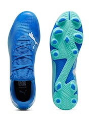 Puma Blue Adults Future 7 Play Firm Ground Football Boots - Image 5 of 6