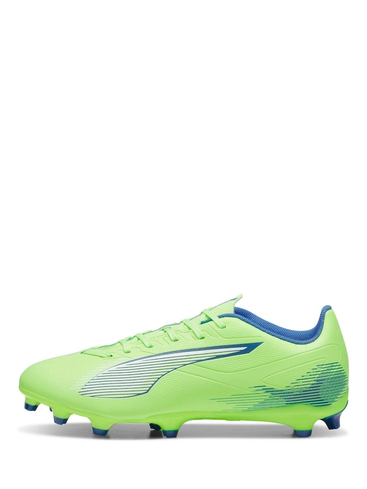 Puma Green Adults Ultra 5 Play Firm Ground Football Boots - Image 2 of 5