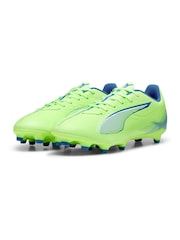 Puma Green Adults Ultra 5 Play Firm Ground Football Boots - Image 3 of 5