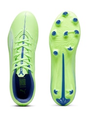 Puma Green Adults Ultra 5 Play Firm Ground Football Boots - Image 4 of 5